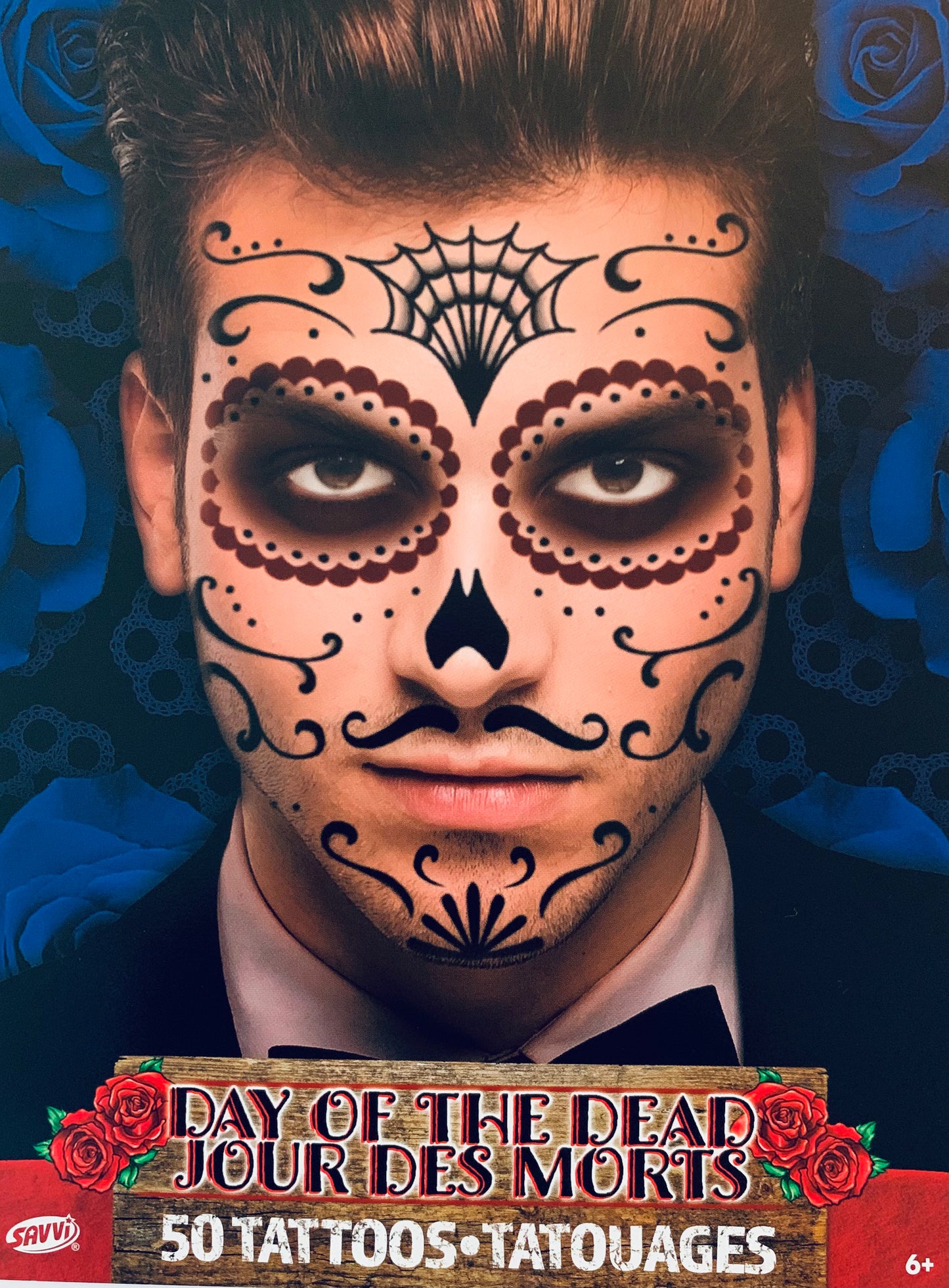 Day of the Dead Temporary Tattoos