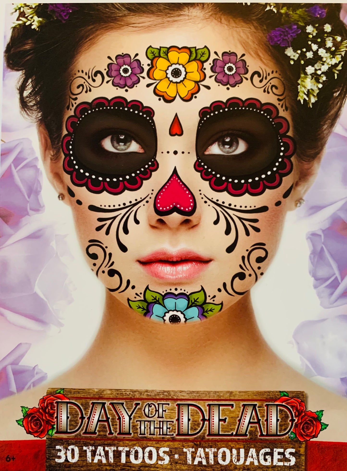 Day of the Dead Temporary Tattoos