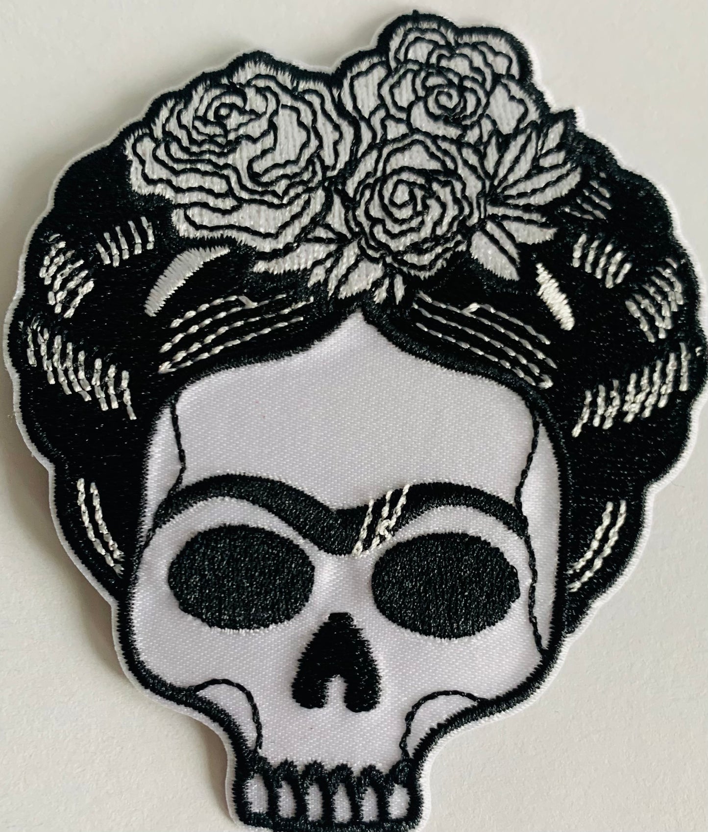Frida Kahlo Skull Patch