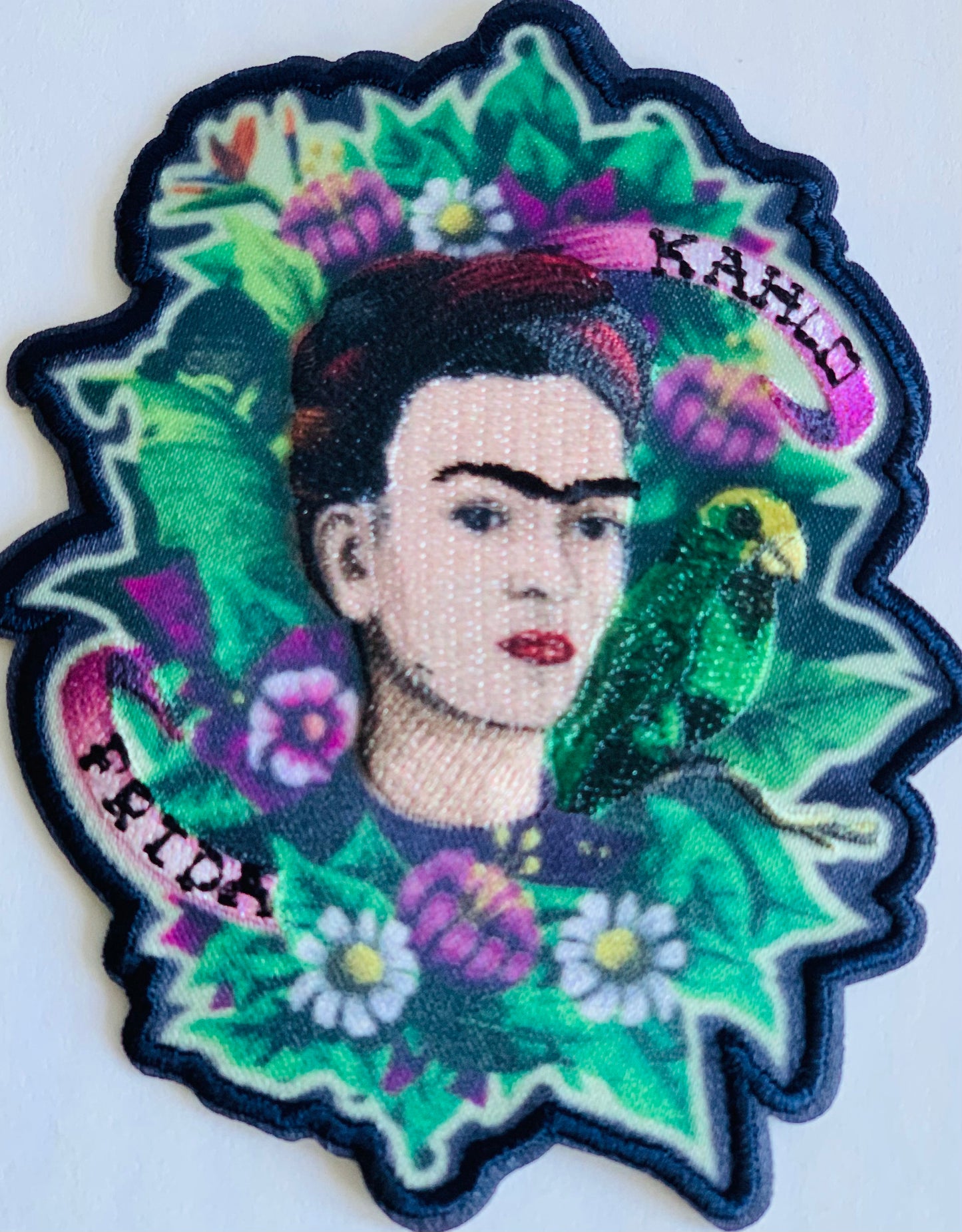 Frida Kahlo Plants and Animals Patch