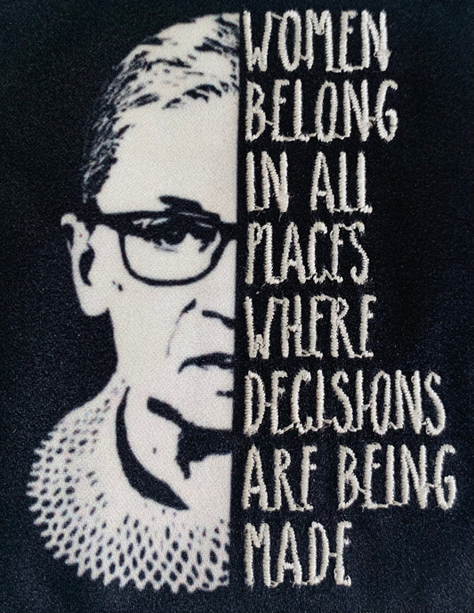 Notorious RBG Patch (aka RUTH BADER GINSBURG)