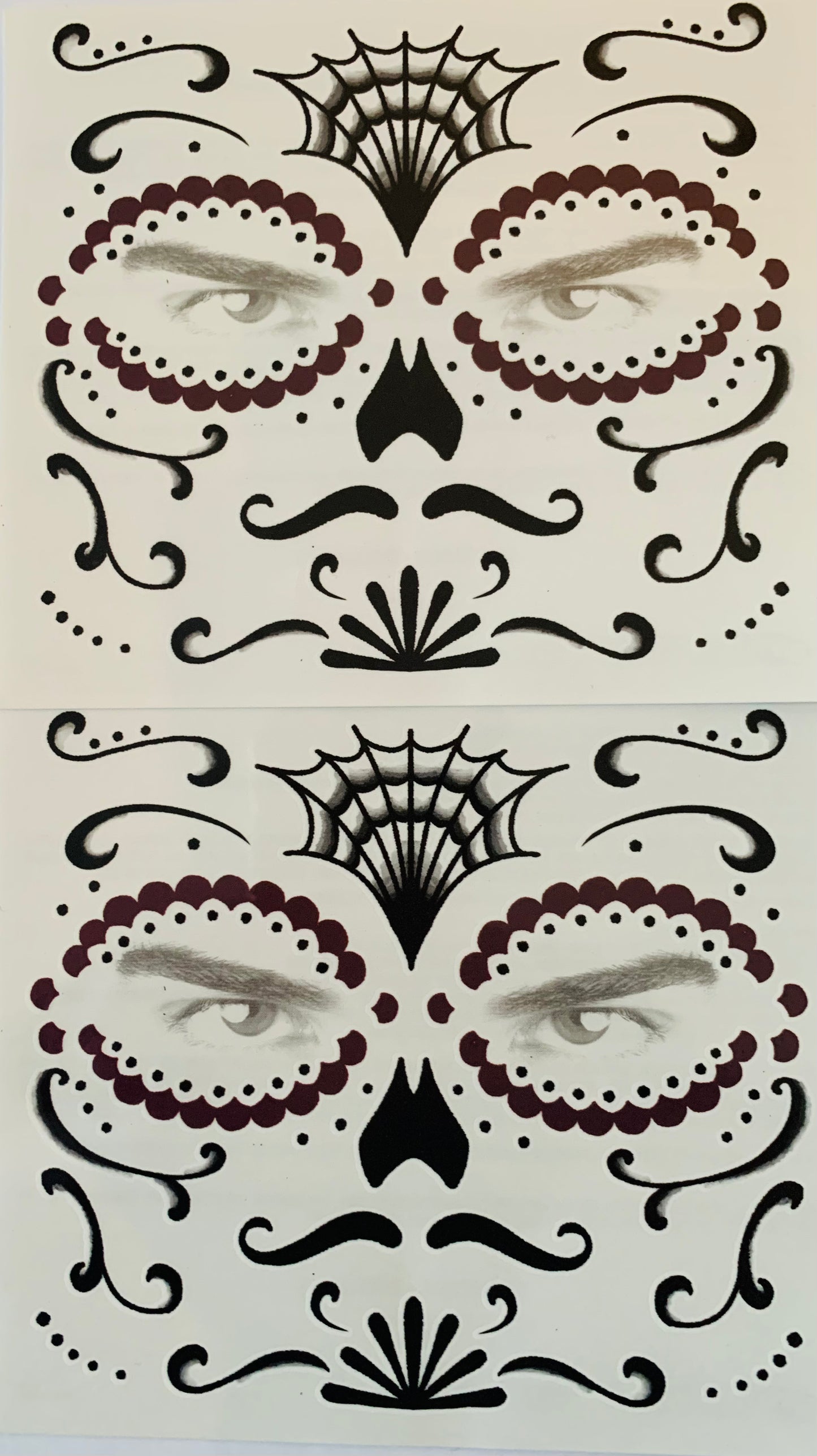 Day of the Dead Temporary Tattoos