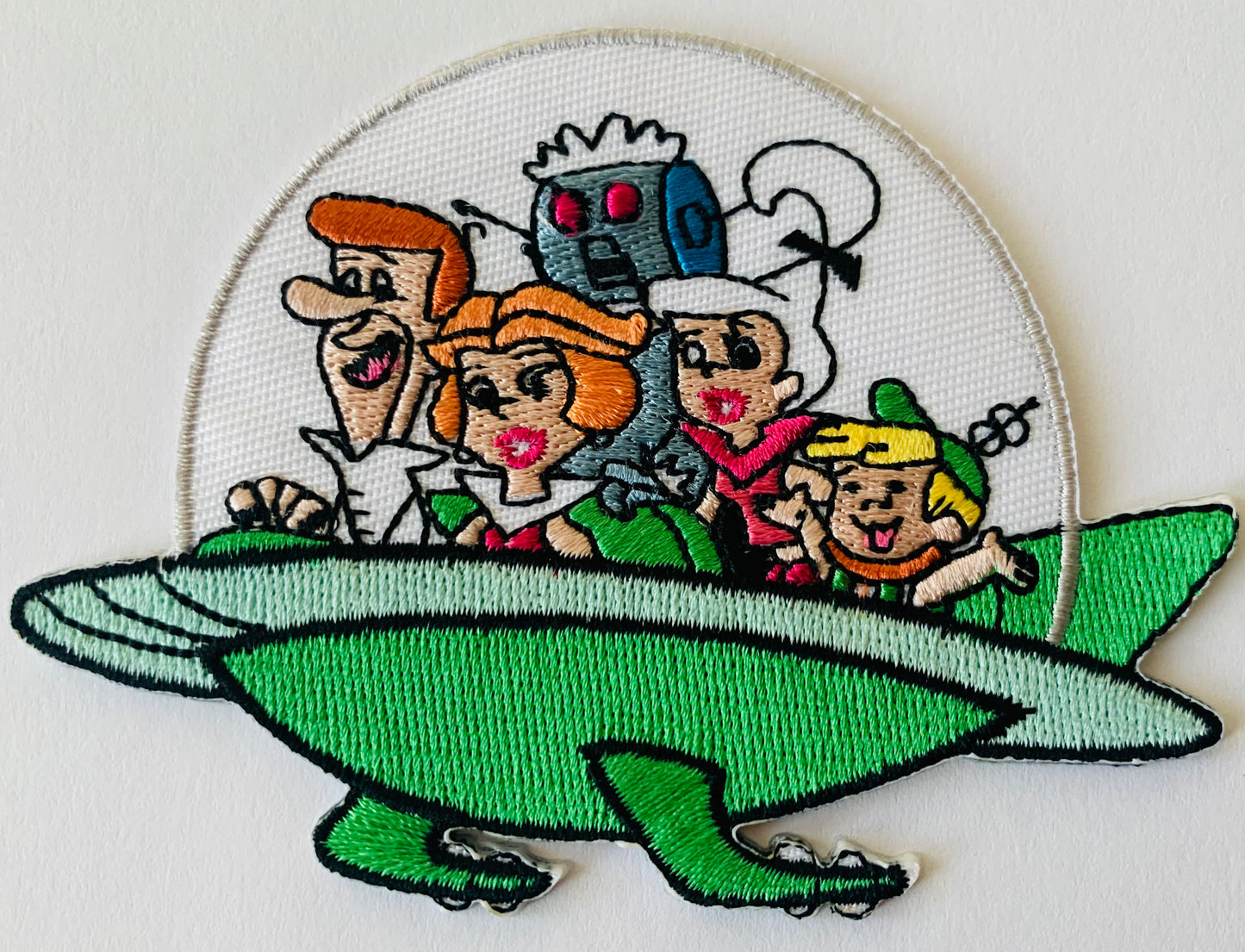 Hanna Barbera Jetsons Family Ship Patch