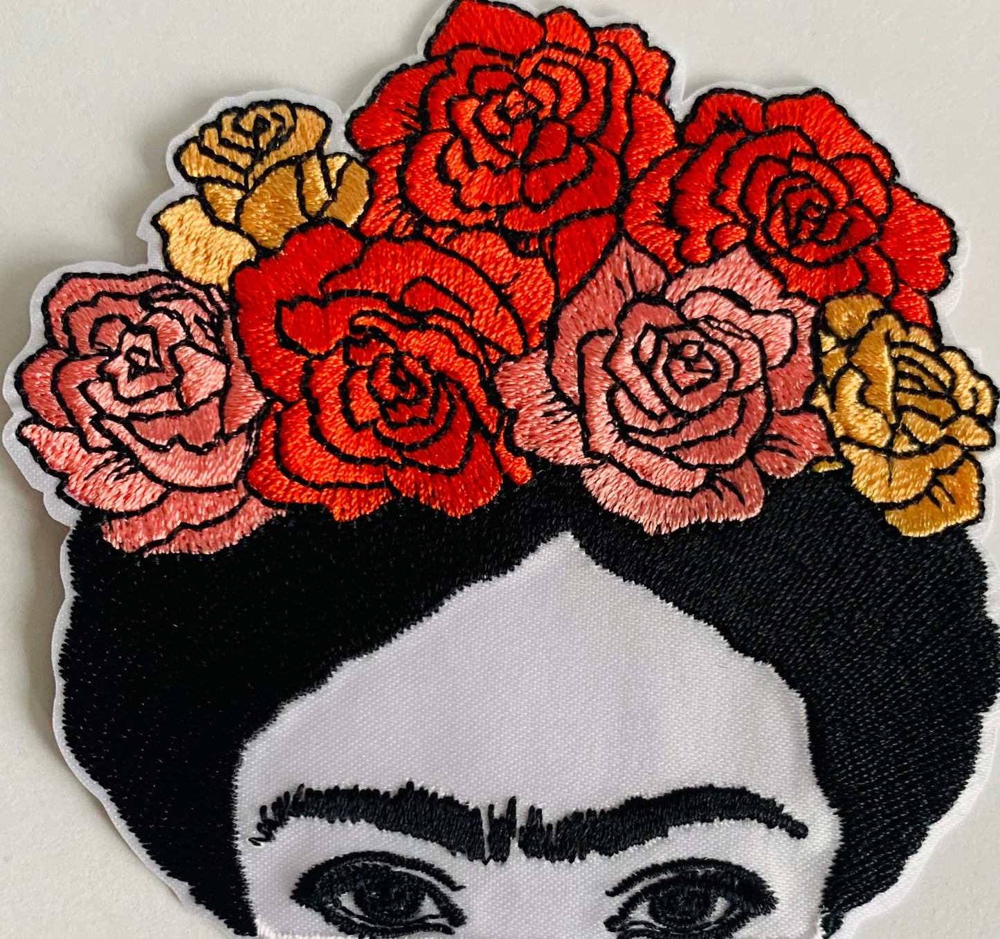 Frida Kahlo Rose Crown Patch