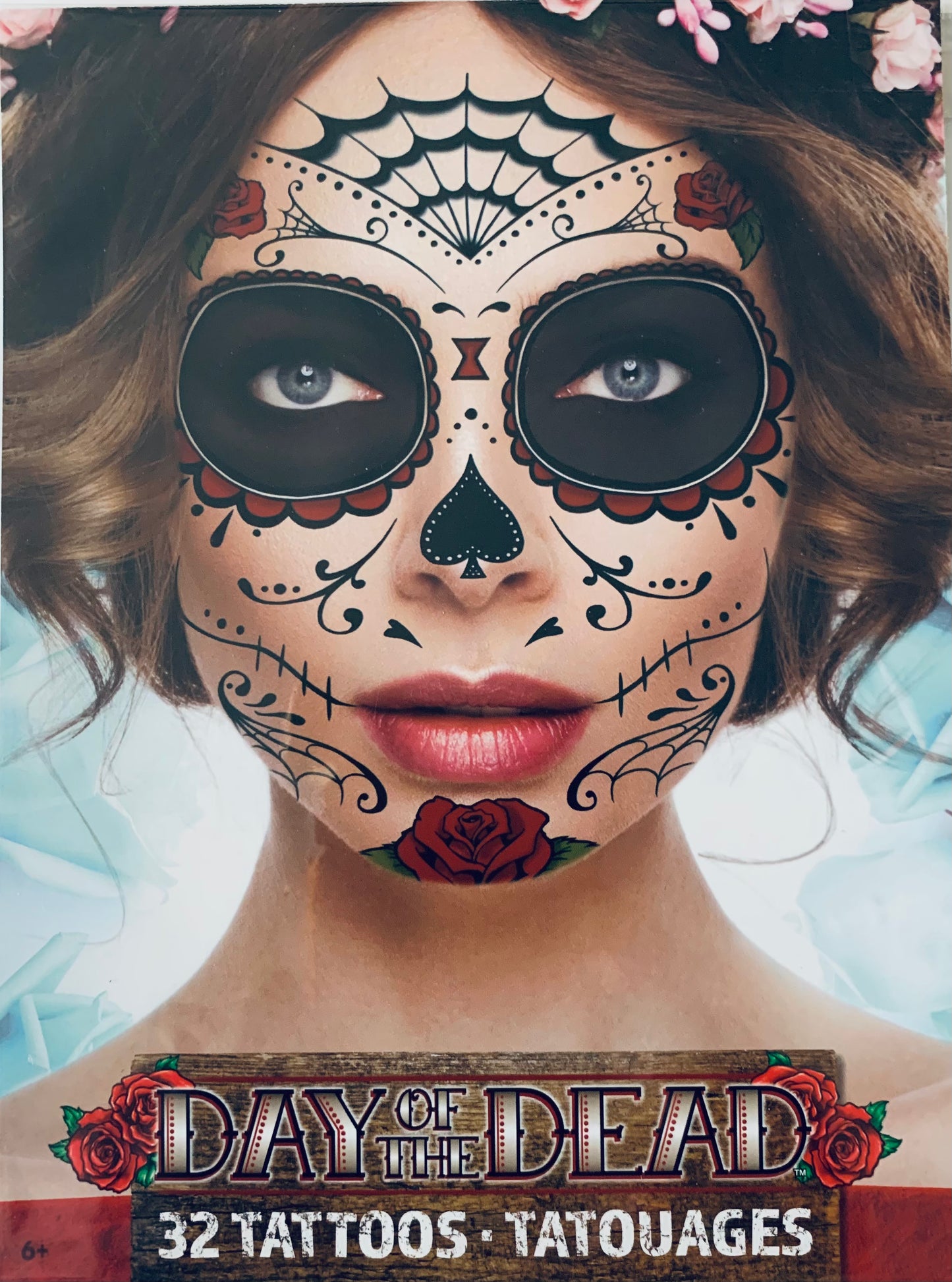 Day of the Dead Temporary Tattoos