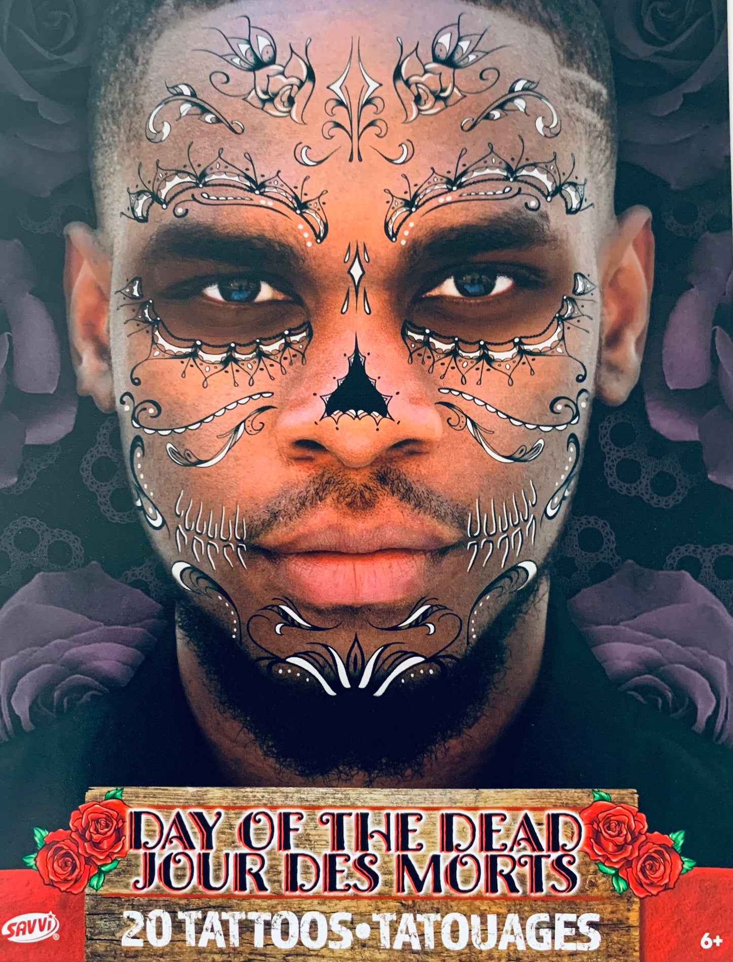 Day of the Dead Temporary Tattoos