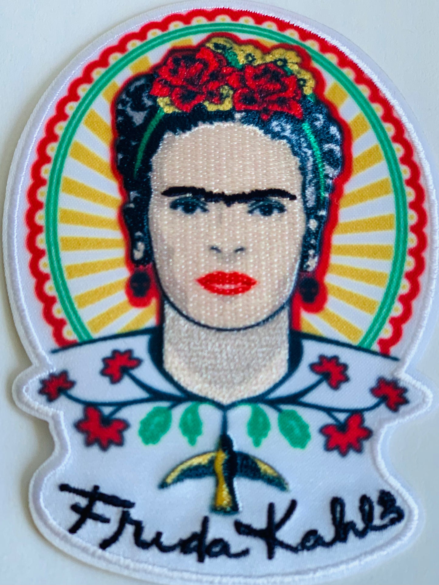 Frida Kahlo Mexicana Portrait Patch