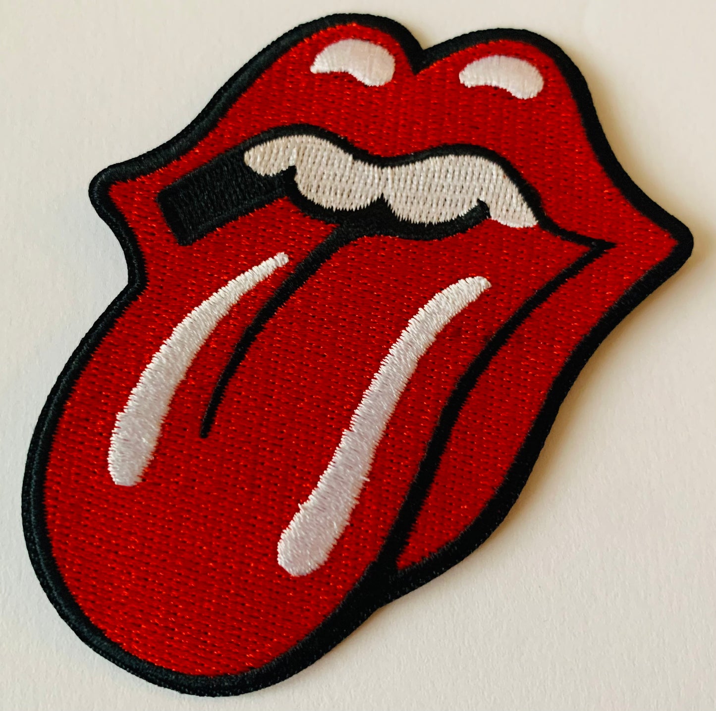 The Rolling Stones Tongue Logo Patch