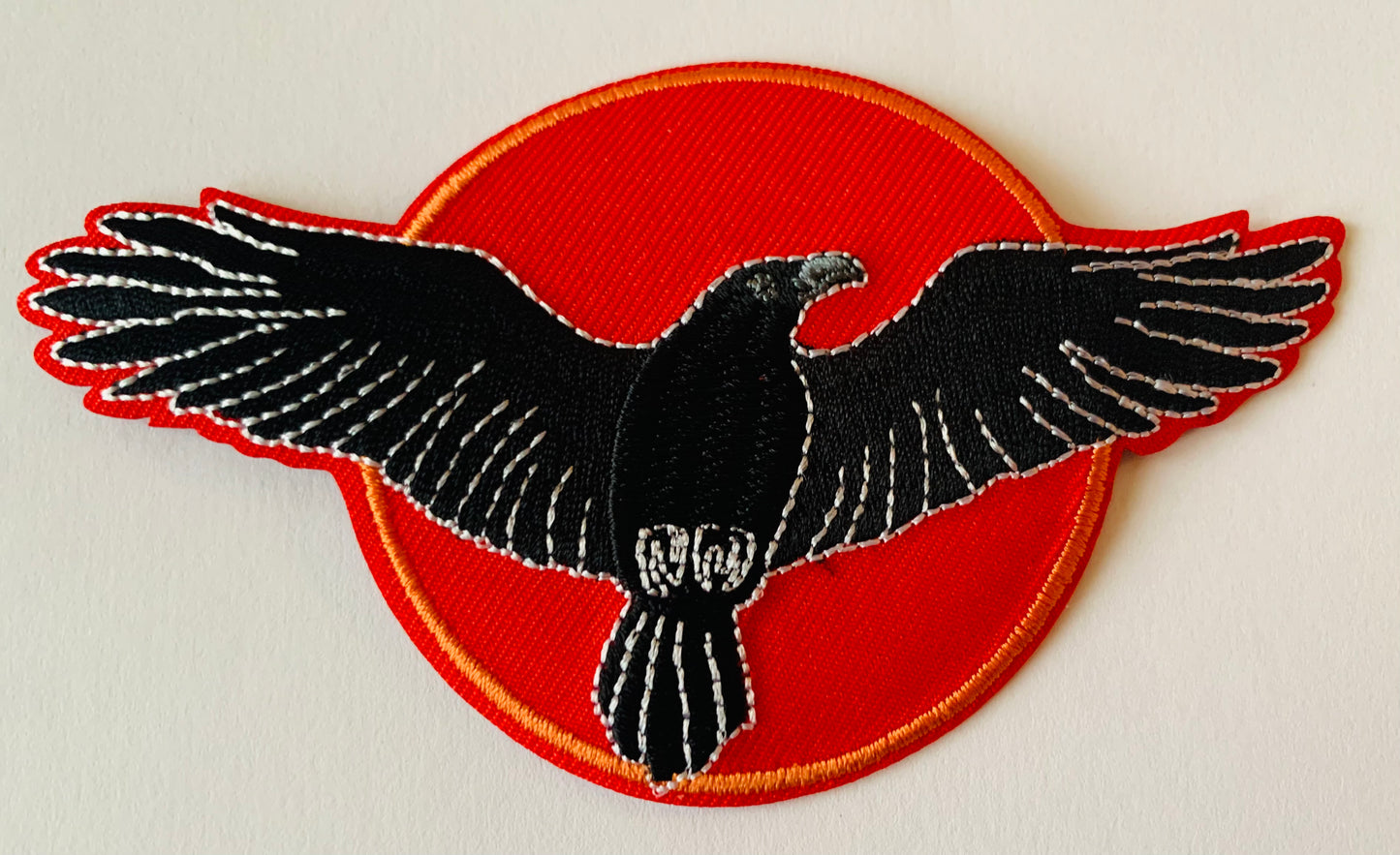 Raven Over Red Sun Patch